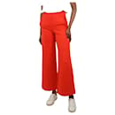 Joggers rossi a gamba larga - taglia XXS - By Malene Birger