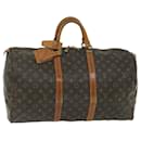 Louis Vuitton-Monogramm Keepall 50 Boston Bag M.41426 LV Auth 59443