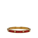 Louis Vuitton Gimme a Clue Bracelet en cuir Bracelet en métal en bon état