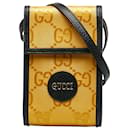 Gucci Yellow Mini GG Off The Grid Crossbody Bag