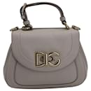 Dolce & Gabbana Wifi Top Handle Bag in Grey Leather