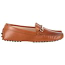 Tod's Gommini Loafers in Brown Leather