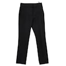 Givenchy Cigarette Trousers in Black Viscose