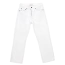 The Row Lesley Denim Jeans aus weißer Baumwolle - The row