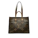 Louis Vuitton Monogram Reverse Giant OnTheGo GM  Canvas Handbag M45320 in Excellent condition