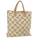 BURBERRY Blue Label Tote Bag Toile Beige Auth yb423 - Burberry