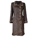 New CC Jewel Gripoix Buttons Tweed Suit - Chanel