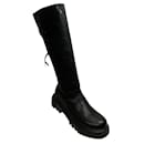 Henry Beguelin Black Leather Stivale Boots - Autre Marque
