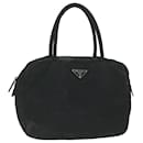 PRADA Hand Bag Nylon Black Auth 59970 - Prada