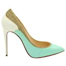Christian Louboutin Tucsick Pumps in Multicolor Leather