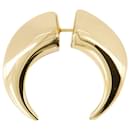 Regenerated Single Moon Earring - Marine Serre - Metal - Gold