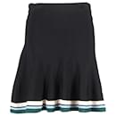 Victoria Beckham High Waist Skirt in Black Viscose