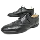 LOUIS VUITTON SNEAKERS MELROSE 9 43 BLACK LEATHER SNEAKERS SHOES - Louis Vuitton