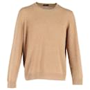 Berluti Crewneck Sweater in Brown Cotton