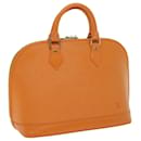 LOUIS VUITTON Epi Alma Hand Bag Orange Mandarin M5214H LV Auth 59887A - Louis Vuitton