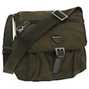 PRADA Shoulder Bag Nylon Khaki Auth ep2477 - Prada