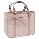 Christian Dior Trotter Romantic Hand Bag PVC Leather Pink 09 BO 0076 auth 59413