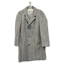 talla de abrigo de tweed vintage 54 - inconnue