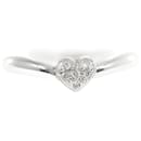 LuxUness 18K Diamond Heart Ring  Metal Ring in Excellent condition - & Other Stories