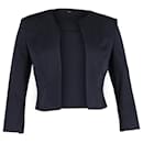 Boss by Hugo Boss Short Bolero Jacket in Navy Blue Polyester