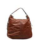 Gucci Leather Hobo Bag Leather Shoulder Bag 282344 in Good condition