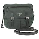 PRADA Shoulder Bag Nylon Khaki Auth 59732 - Prada