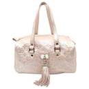 Louis Vuitton Pink Monogram Shimmer Comete Bag