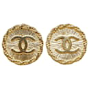 Orecchini a clip CC in oro Chanel