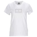 Camiseta feminina de manga curta com ajuste regular - Tommy Hilfiger