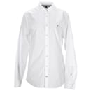 Camisa masculina lisa de algodão puro - Tommy Hilfiger