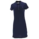Tommy Hilfiger Womens Slim Fit Dress in Navy Blue Cotton