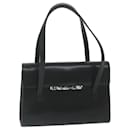 VALENTINO Shoulder Bag Leather Black Auth bs10357 - Valentino
