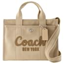 Cargo-Tasche – Coach – Canvas – Weiß