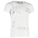 T-shirt à col rond Dior conditionnement en coton blanc - Christian Dior