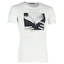 Camiseta Dolce & Gabbana Monica Bellucci em algodão branco