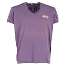 Dolce & Gabbana 'Real Vintage' T-Shirt in Purple Cotton