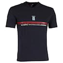 Versace Olympic Museum T-Shirt in Black Cotton