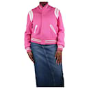 Pink wool bomber jacket - size UK 18 - Saint Laurent