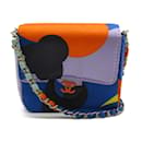 2000-2002 Multicolor Satin Mini Flap Bag - Chanel