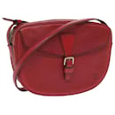 LOUIS VUITTON Epi Jeune Fille MM Shoulder Bag Red M52157 LV Auth 60651 - Louis Vuitton