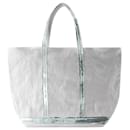 Cabas L Shopper-Tasche – Vanessa Bruno – Leinen – Grau