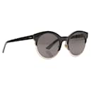 Dior Black Round Tinted Sunglasses