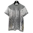 Chanel Sequin Cashmere Sweater Top