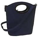 GUCCI Shoulder Bag Nylon Navy 007 1095 Auth bs10425 - Gucci