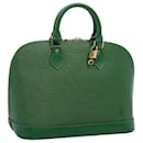 LOUIS VUITTON Epi Alma Hand Bag Borneo Green M52144 LV Auth 60553A - Louis Vuitton