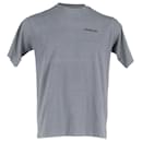 T-shirt à manches courtes avec logo Patagonia en coton gris - Autre Marque