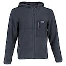 Patagonia Zipped Hooded Jacket in Navy Blue Recycled Polyester - Autre Marque