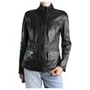 Black leather jacket - size IT 44 - Autre Marque
