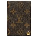 Louis Vuitton Brown Monogram Porte-Cartes Credit Pression