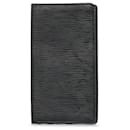 Louis Vuitton Brazza-Geldbörse aus schwarzem Epi-Leder